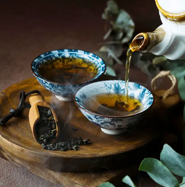 Jasmine tea is rich in fragrance and it is perfect for a relaxing atmosphere